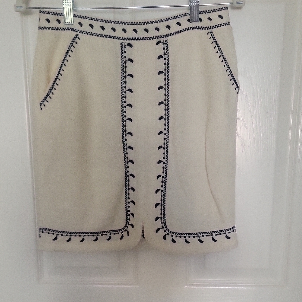 Dolan Cream and Black Textured